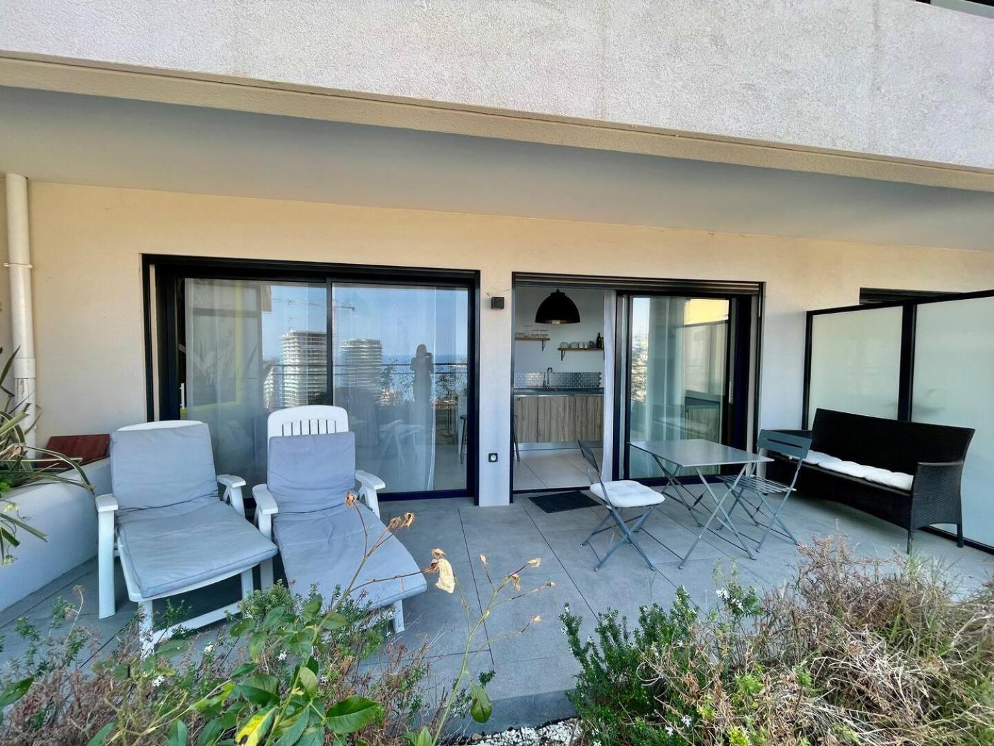 New Apartment With Infinite Pool Monaco Beausoleil Exteriör bild
